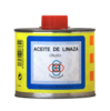 91201 ACEITE DE LINAZA CRUDO Envase de 1/2 litro